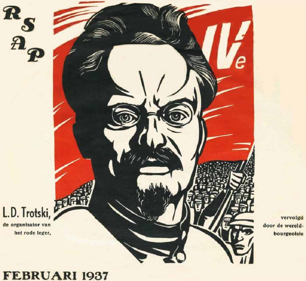 «Лев Троцкий — организатор Красной Армии, преследуемый мировой буржуазией»